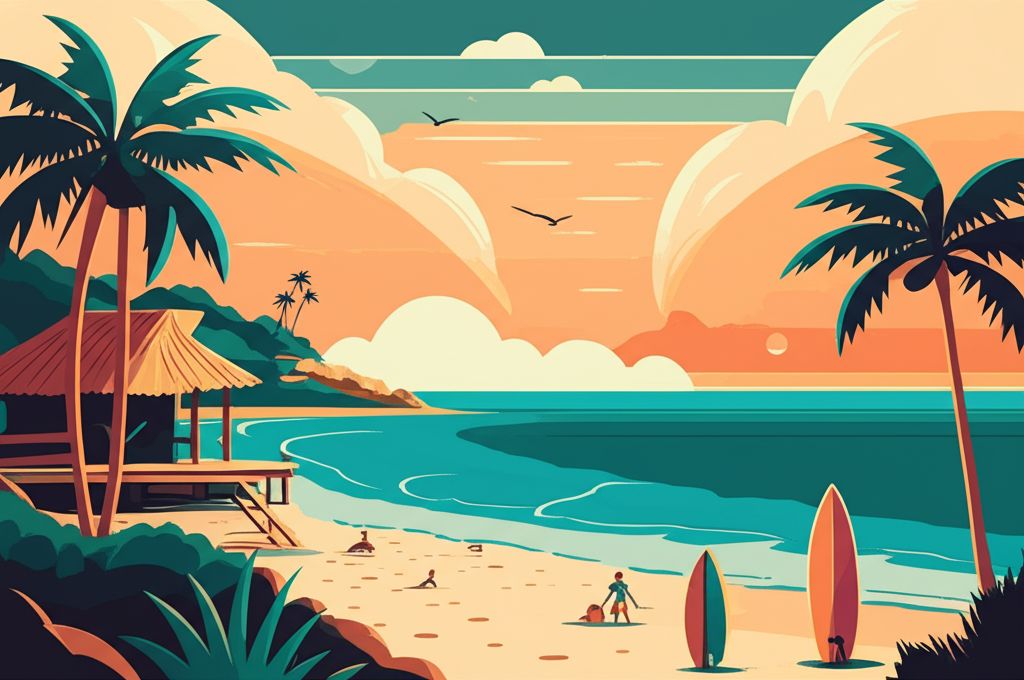 Maracaipe, o paraiso do surfe de Pernambuco para o mundo - Ilustração detalhada sobre Maracaipe, o paraiso do surfe de Pernambuco para o mundo