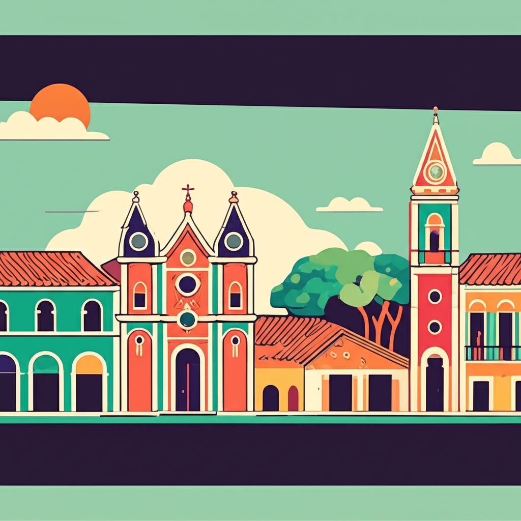 Venha conhecer a historia fascinante de Olinda em Pernambuco - Ilustração detalhada sobre Venha conhecer a historia fascinante de Olinda em Pernambuco