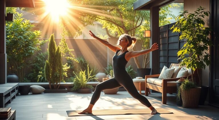 Alongamentos matinais para o corpo todo