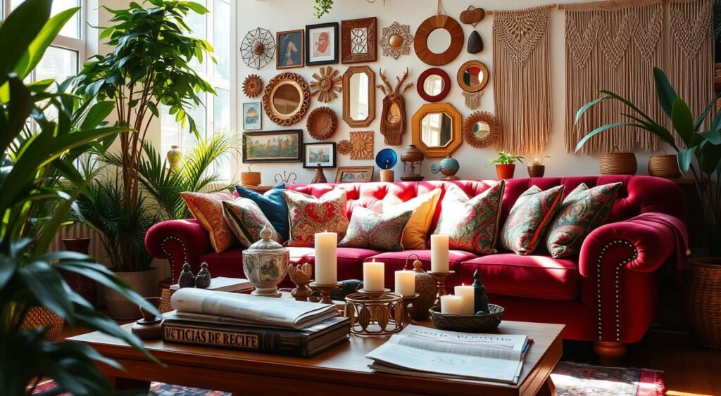 Estilo Boêmio Chic: Como Trazer Cores, Texturas e Personalidade Para Seu Lar.