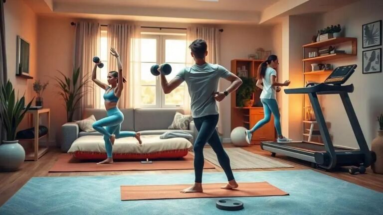 10 Exercícios para Fazer em Casa e Manter o Corpo em Forma sem Academia