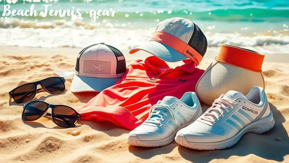 Acessórios que complementam a roupa beach tennis Acessórios que complementam a roupa beach tennis