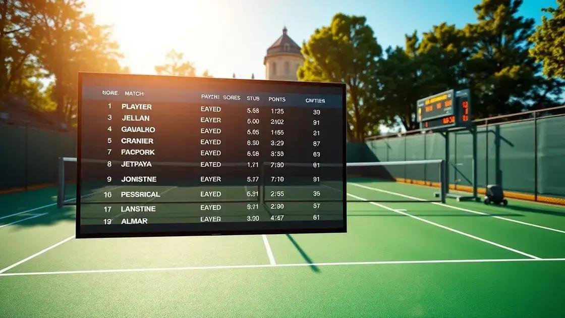 Como funcionam os rankings de jogadores