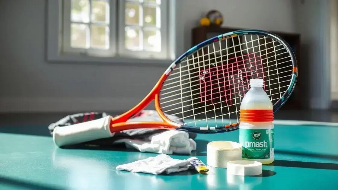 Dicas de cuidados com raquetes Dicas de cuidados com raquetes