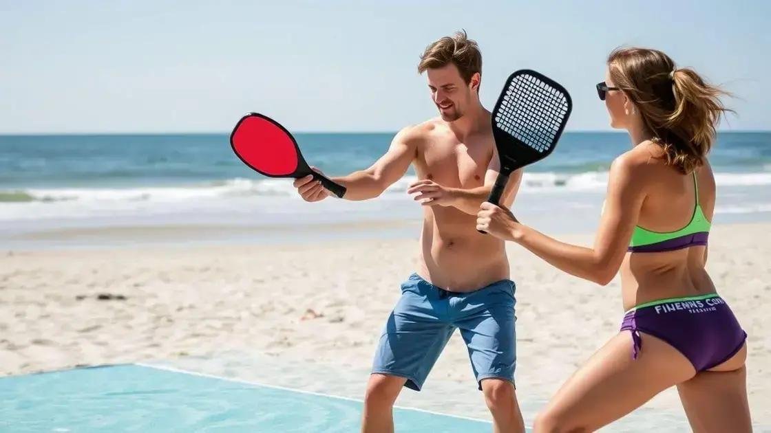 Dicas para iniciantes no beach tennis