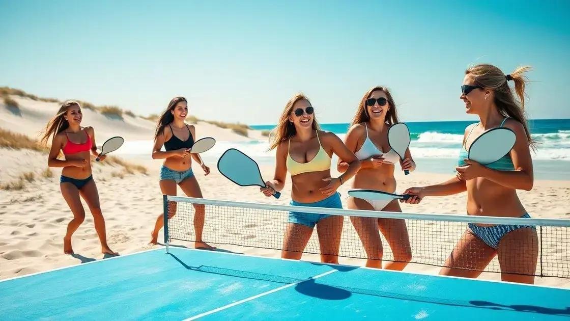 Dicas para iniciantes no beach tennis