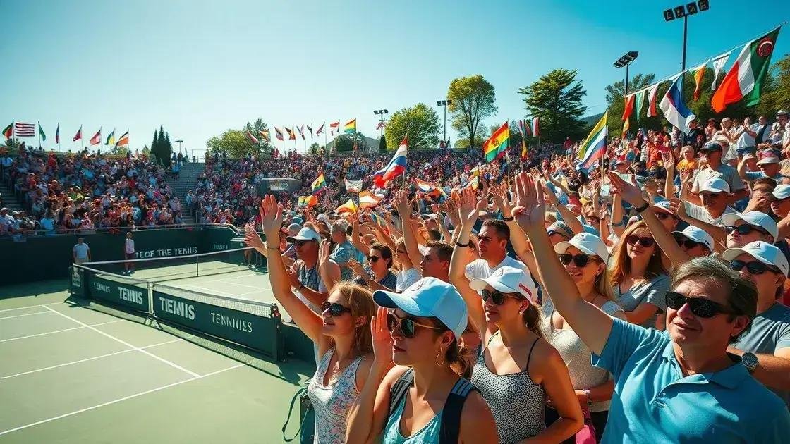 Expectativas para os próximos jogos de tênis