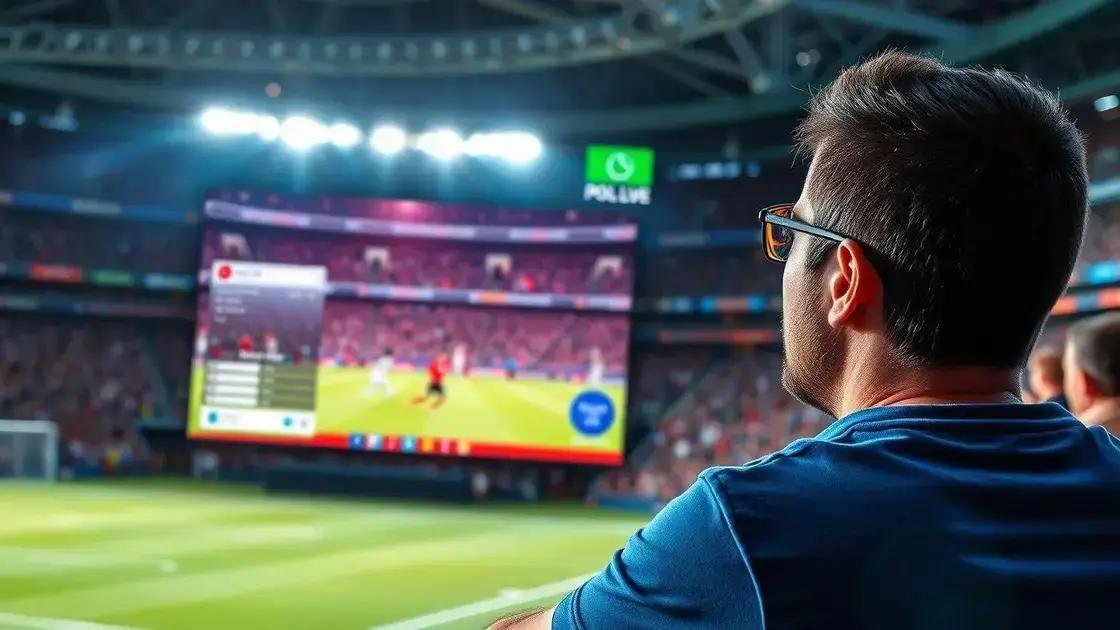 Futebol ao vivo: novidades e tendências Futebol ao vivo: novidades e tendências