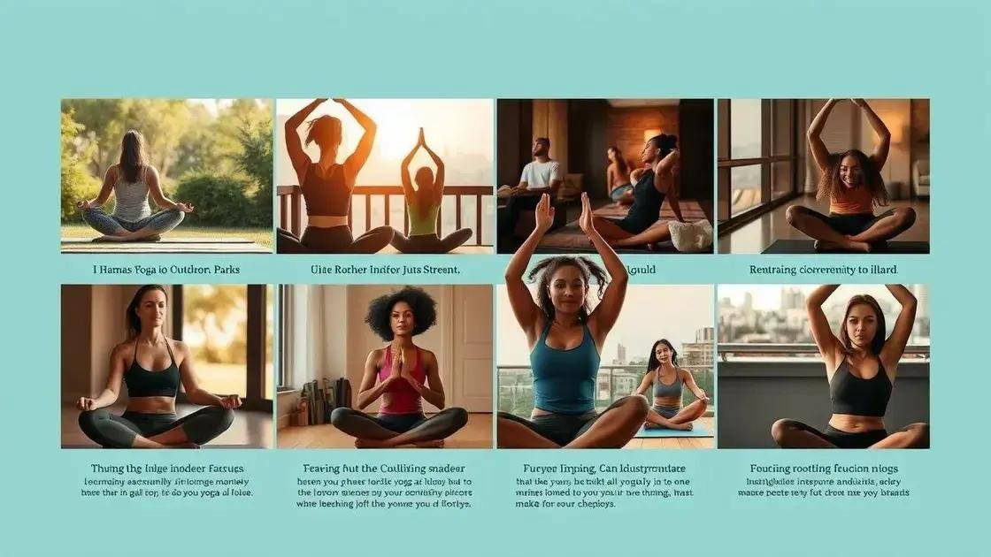 Histórias de transformação através do yoga