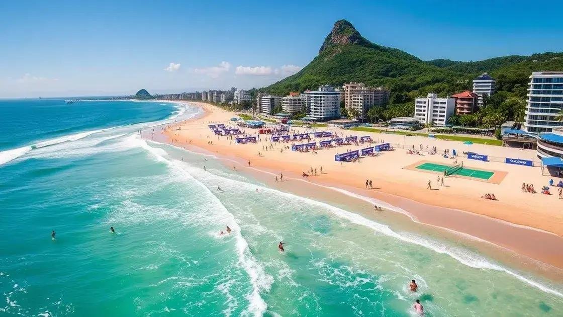 Melhores locais para jogar beach tennis