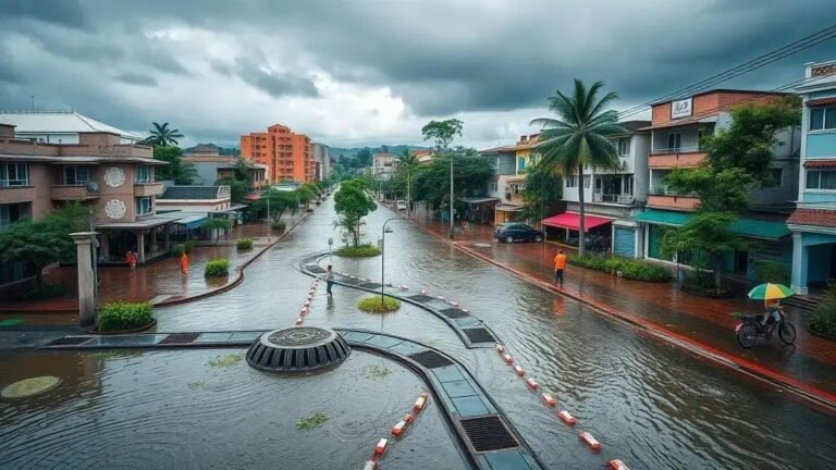 O Impacto das Enchentes na Política de Prevenção e Drenagem em Recife.