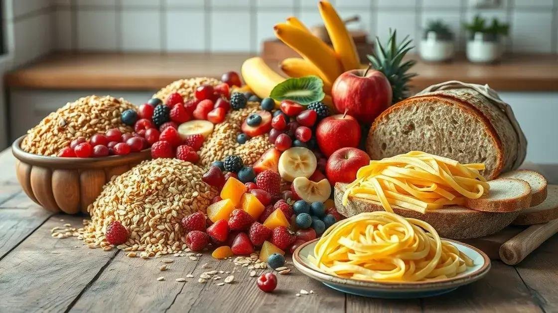 O papel dos carboidratos na musculação