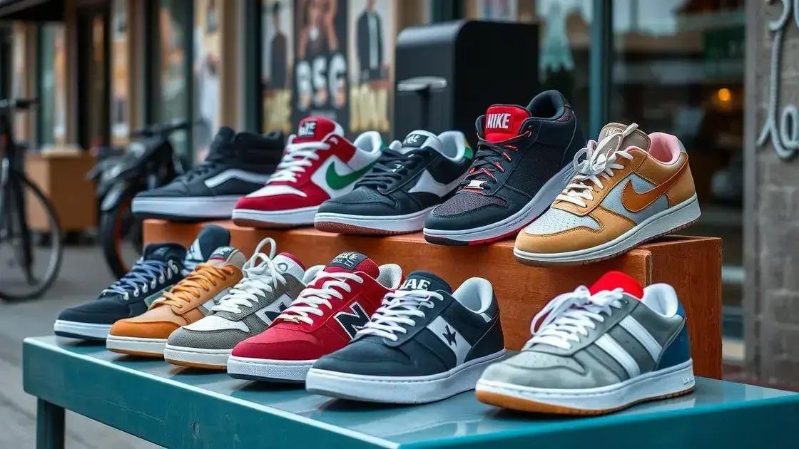 Principais estilos de tênis masculino