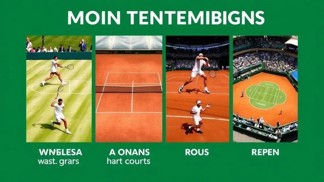 Principais torneios e seus formatos