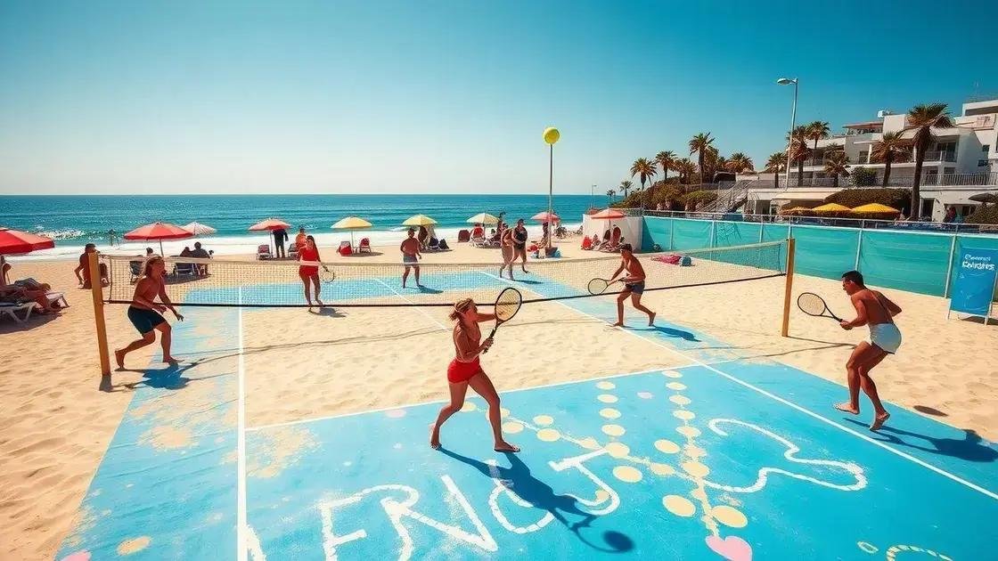 Regras básicas do beach tennis